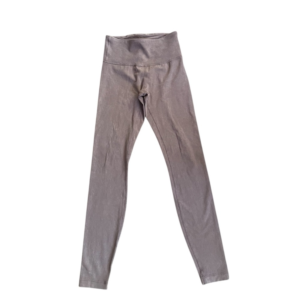Lululemon Leggings in fawn (grey with purple undertones)